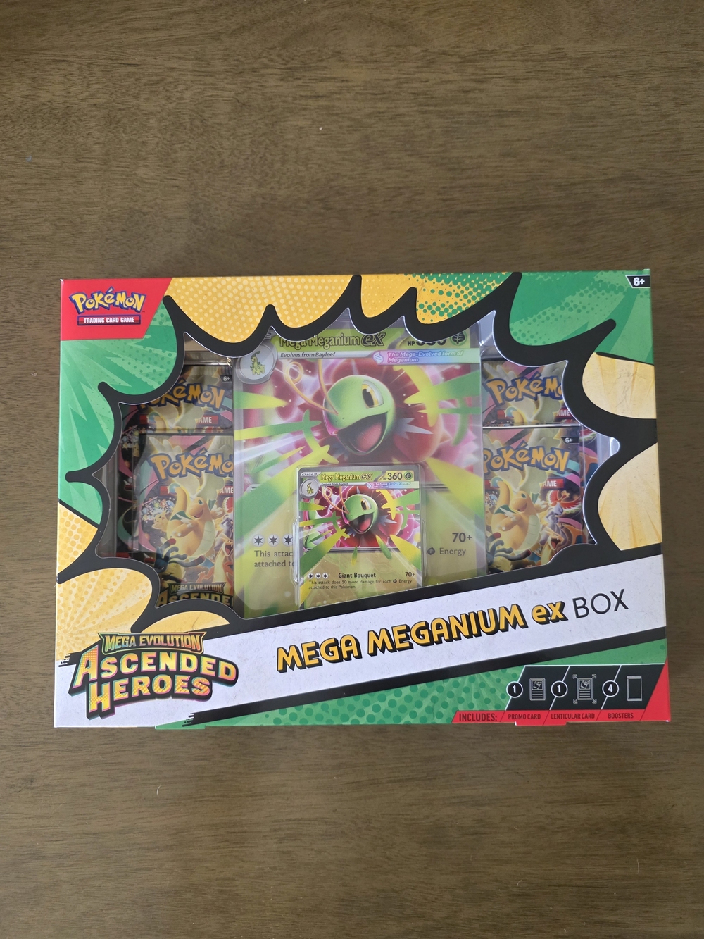 Pokémon Ascended Heroes Mega Meganium ex Box